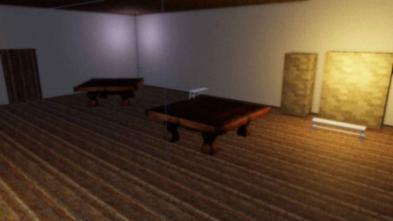 Depth of field, near focus