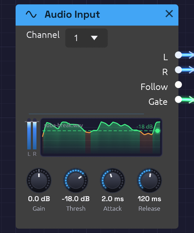 Audio Input Module