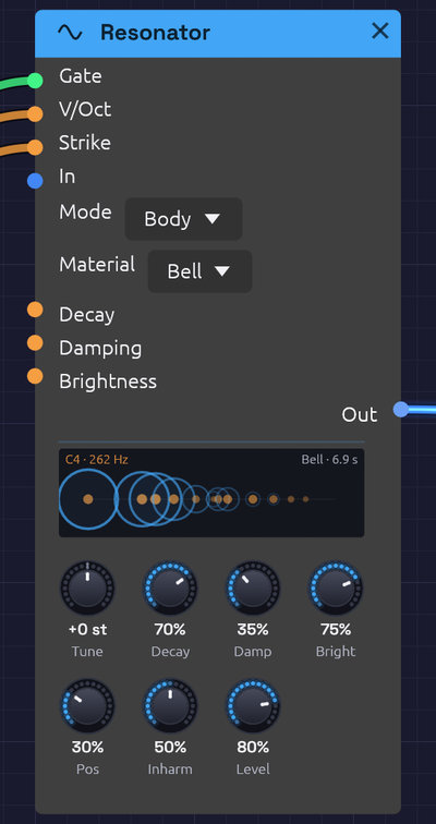 Resonator Module, a bell