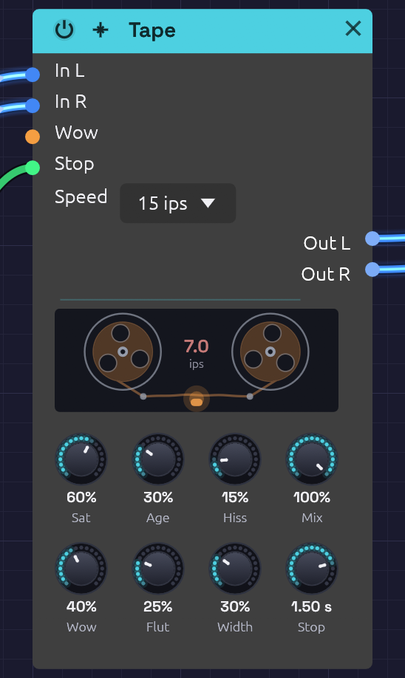 Tape module