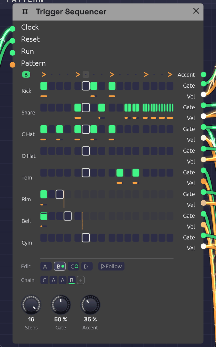 Trigger Sequencer Module